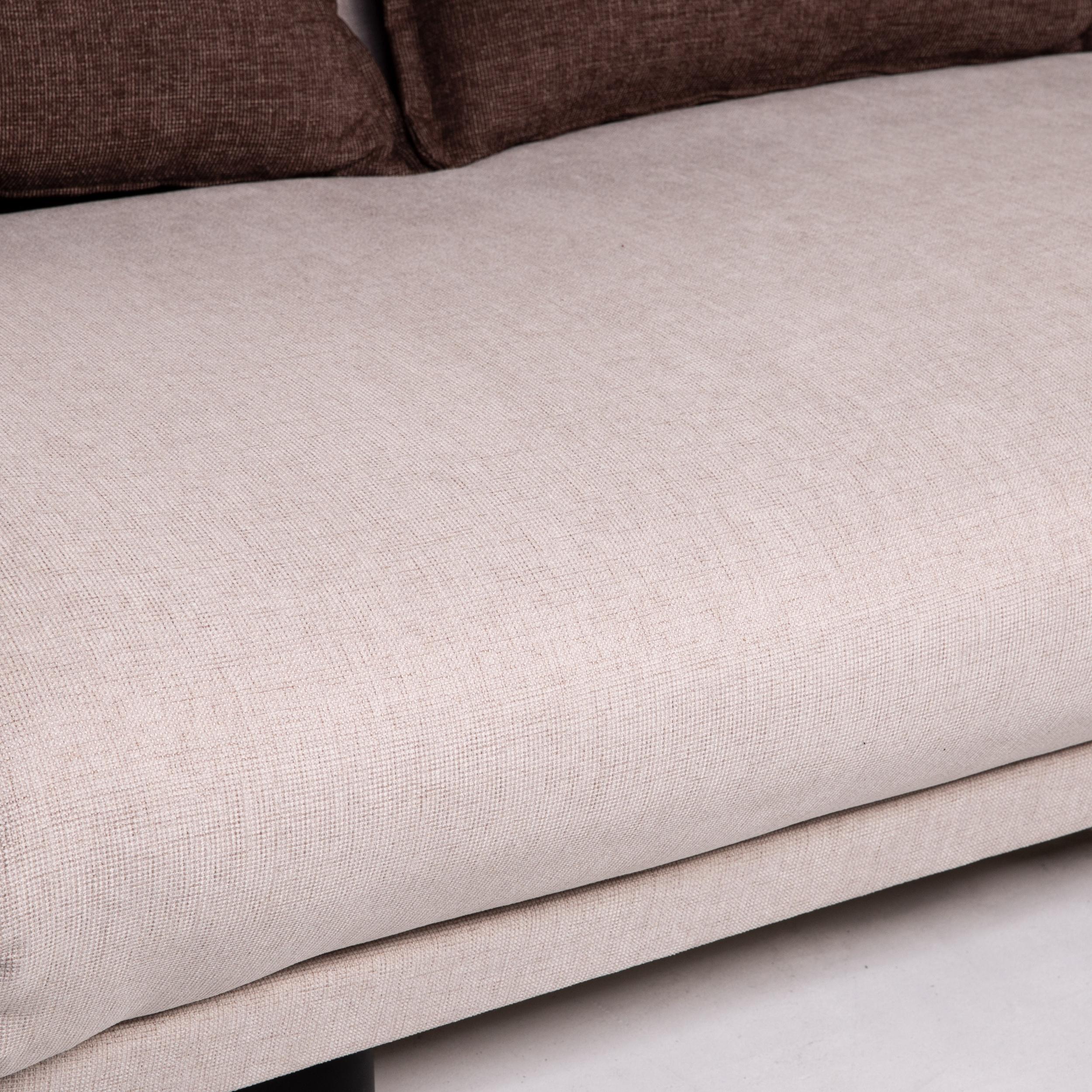 cream sofa bed