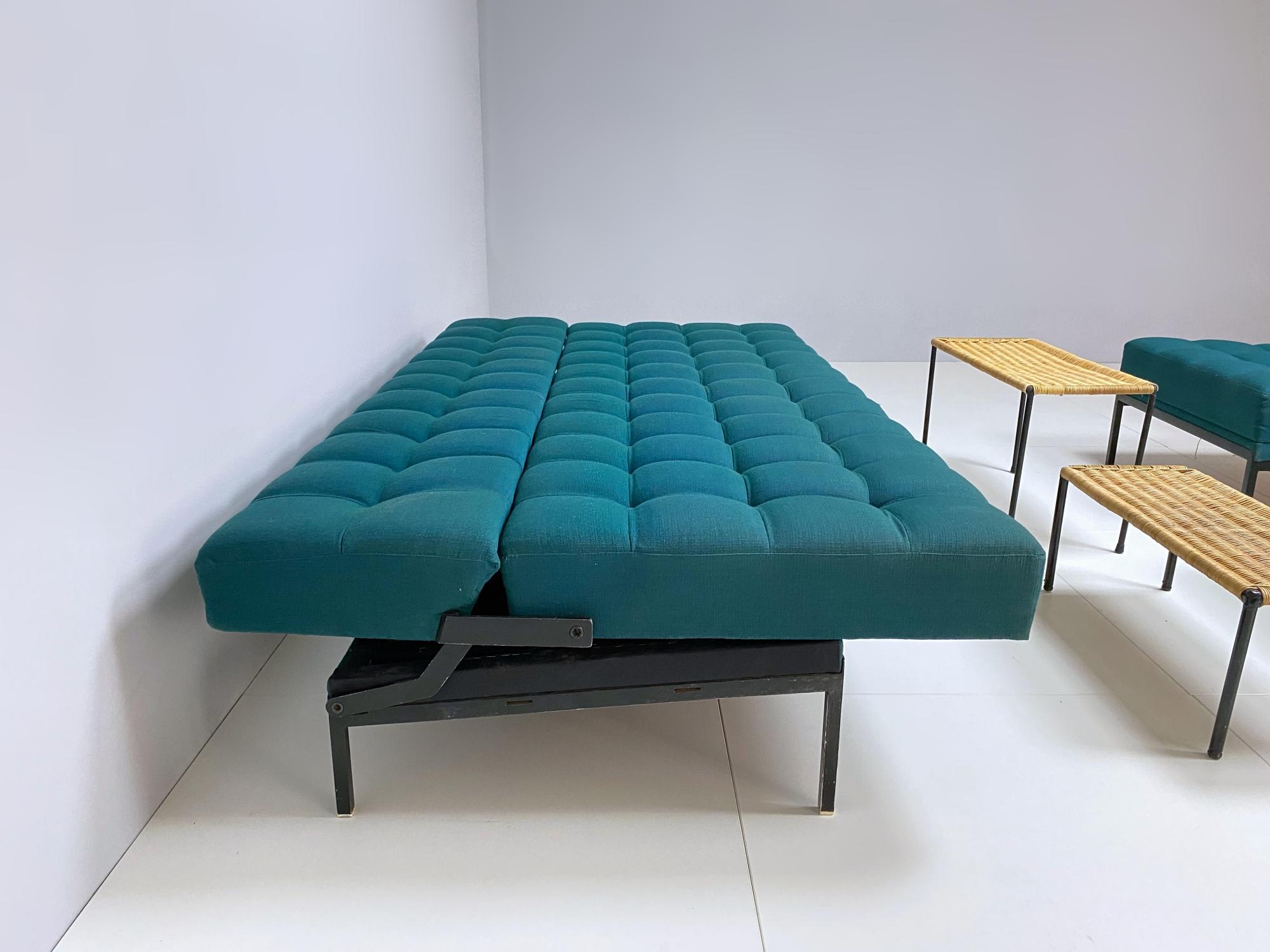 Wittmann Constanze Tufted Midcentury Sofa & Chairs by J. Spalt, 1970s, Austria For Sale 5