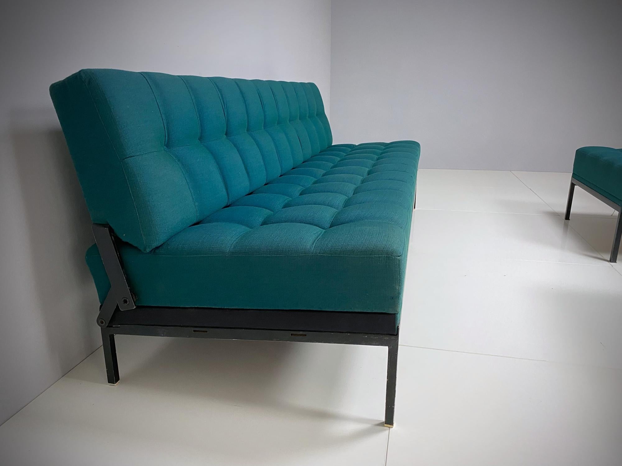 Wittmann Constanze getuftetes Midcentury-Sofa und Stühle von J. Spalt, 1970er Jahre, Österreich (Ende des 20. Jahrhunderts) im Angebot