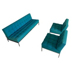 Wittmann Constanze Tufted Midcentury Sofa & Chairs by J. Spalt, 1970s, Austria