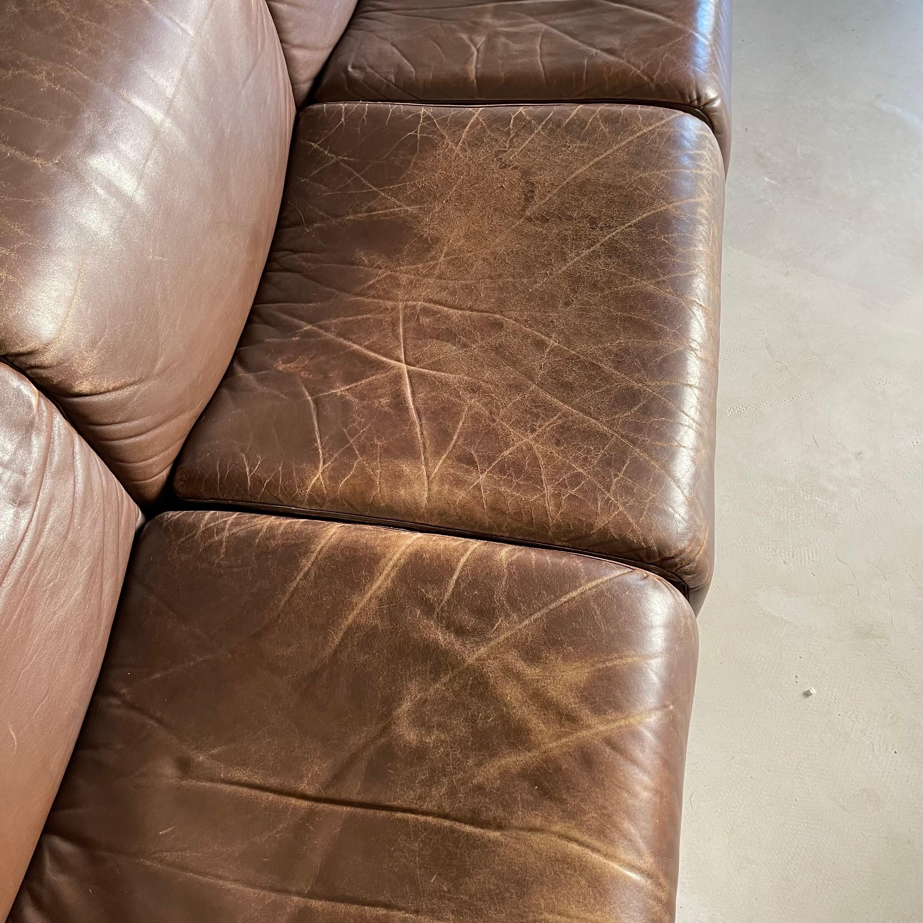 Wittmann 'Hochbarett' Sectional Sofa, Austria, 1970s For Sale 5