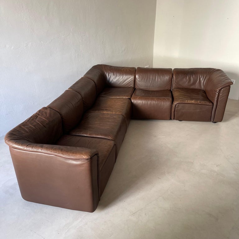 Wittmann 'Hochbarett' Sectional Sofa, Austria, 1970s For Sale at 1stDibs