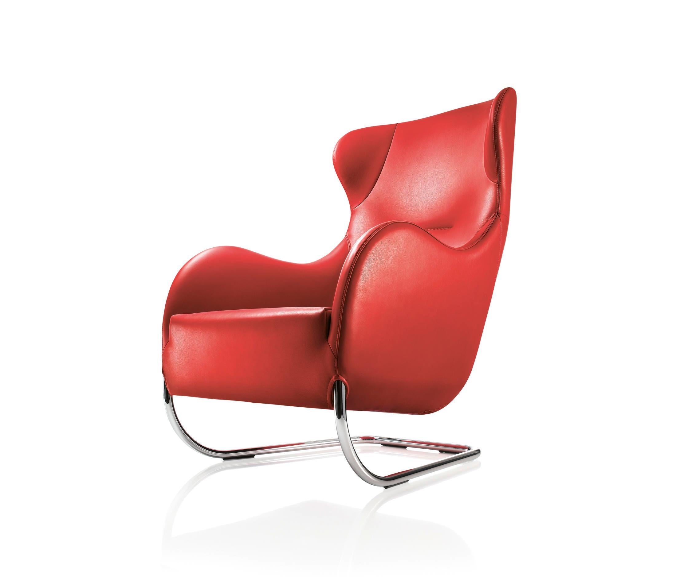Contemporary Customizable Wittmann Jolly Lounge Chair by Jan Armgardt For Sale