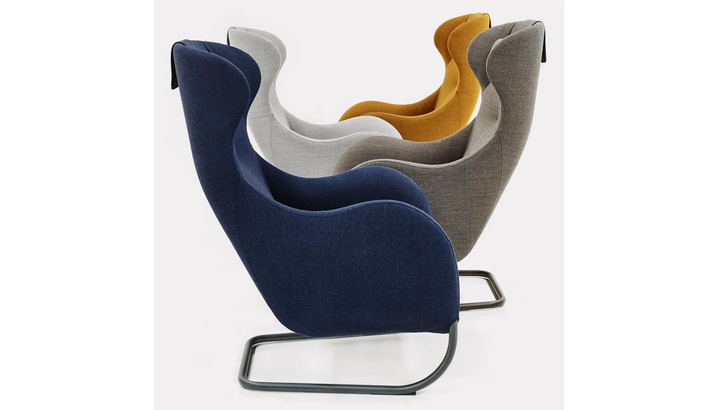 Customizable Wittmann Jolly Lounge Chair by Jan Armgardt For Sale 1