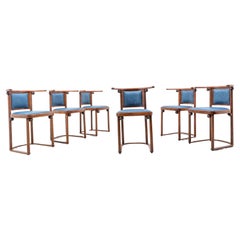 Wittmann - Josef Hoffmann - Fledermaus - Chair (6) - Beech, Leather