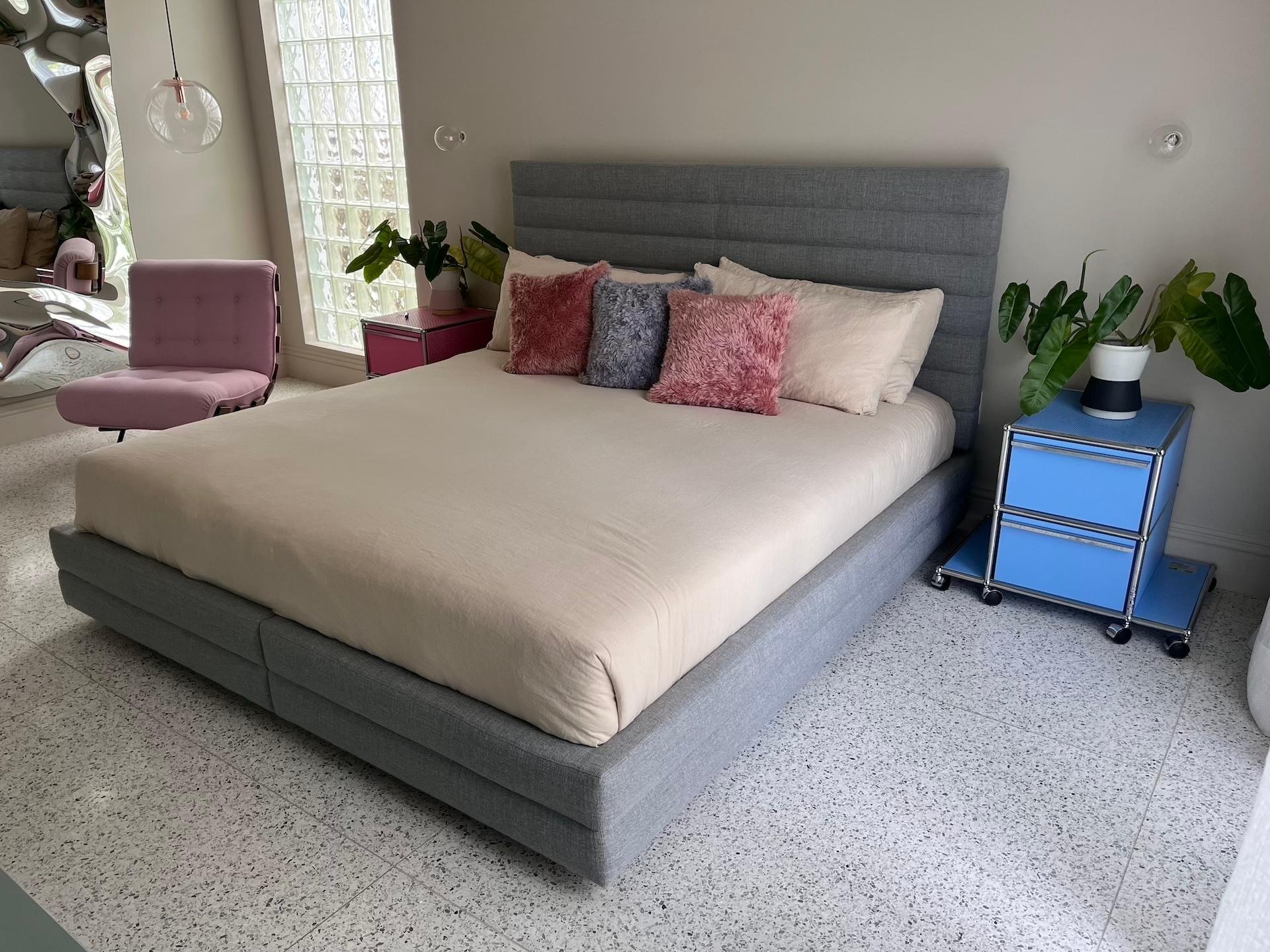 Pillows and mattress not included.
Discontinued model