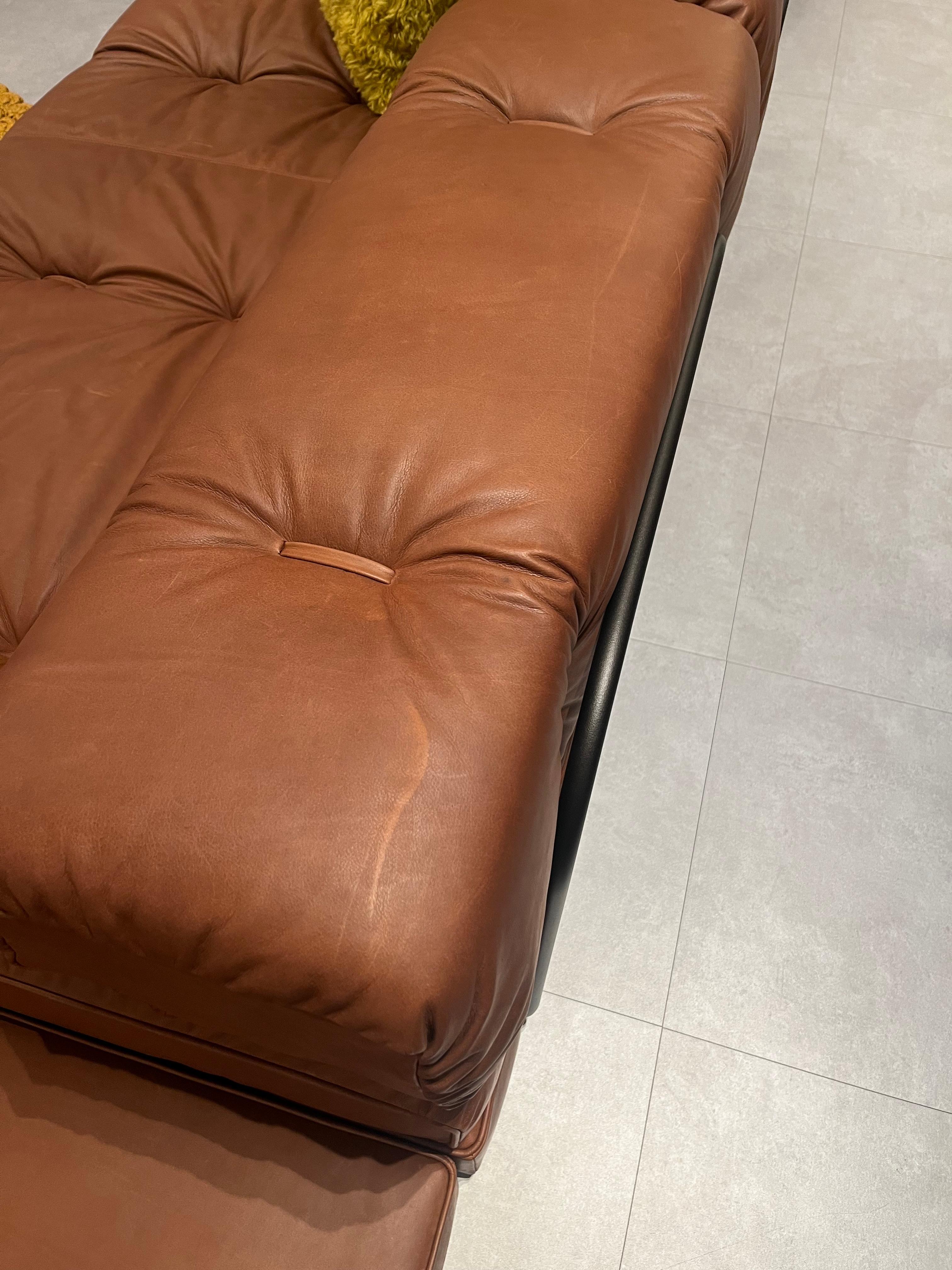 Lit d'atrium Wittmann en cuir par Wittmann Workshop en STOCK en vente 11