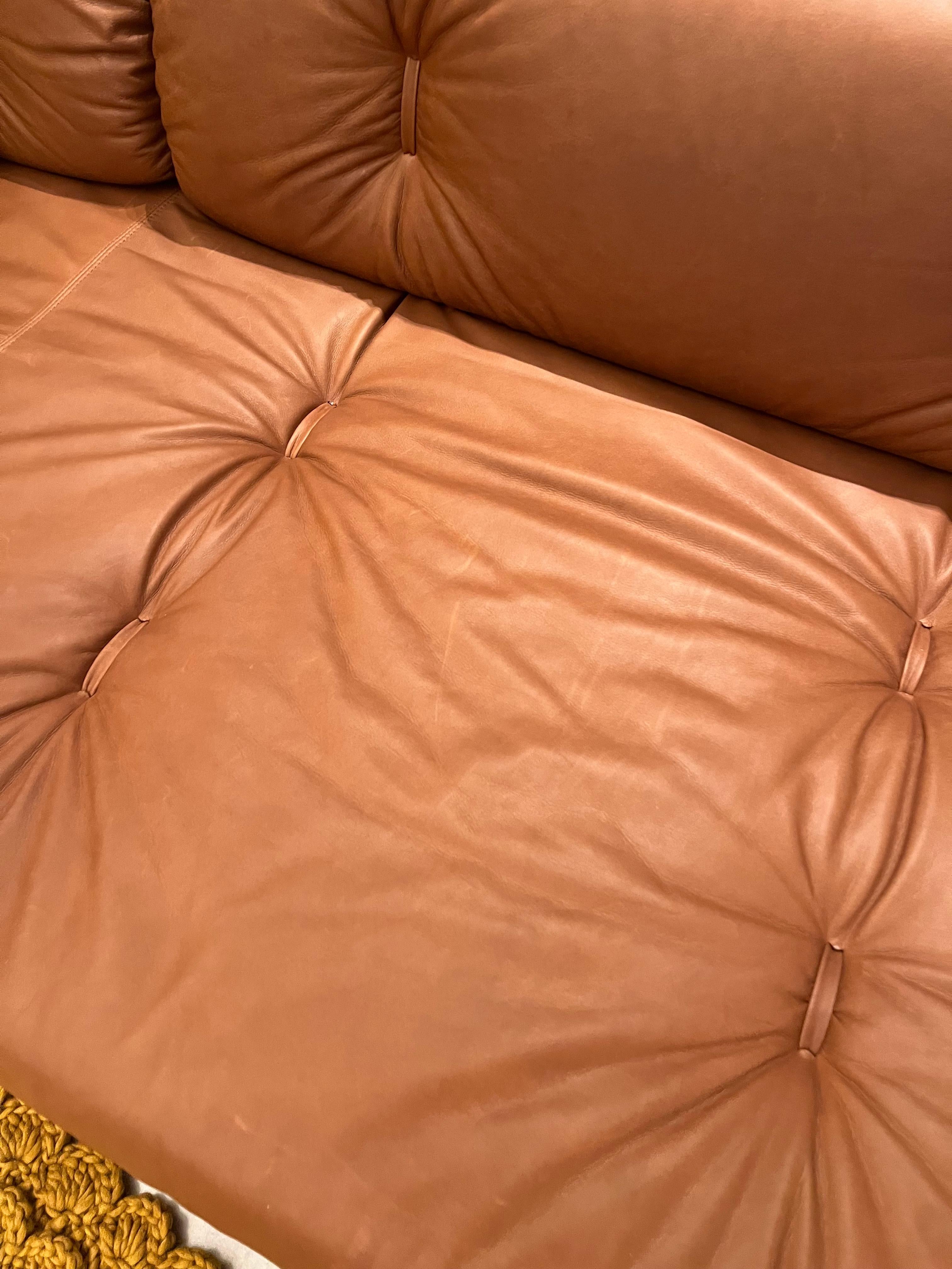 Lit d'atrium Wittmann en cuir par Wittmann Workshop en STOCK en vente 12