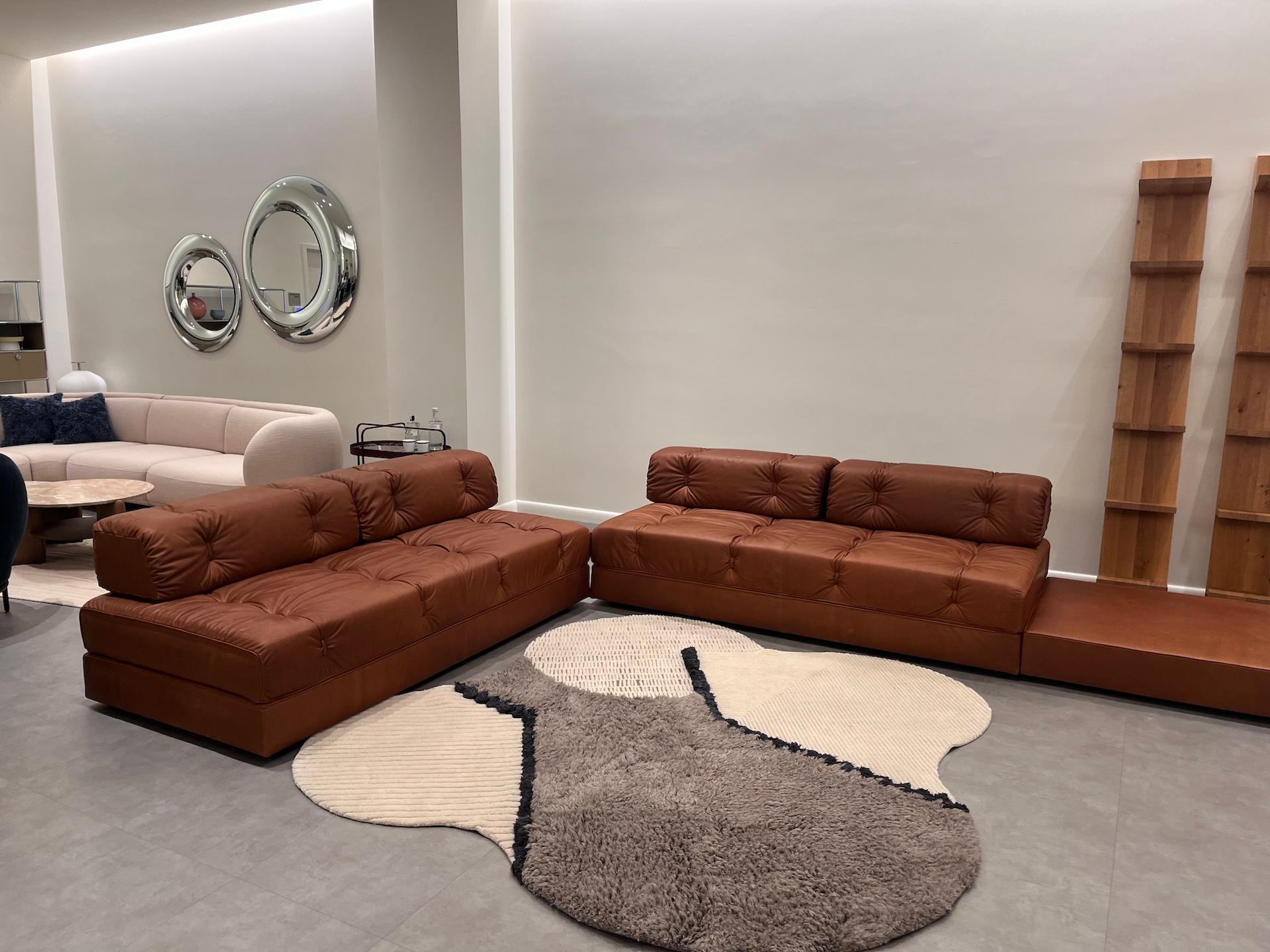 Wittmann Atrium-Sofabetten aus Leder von Wittmann Workshop in STOCK im Angebot 1
