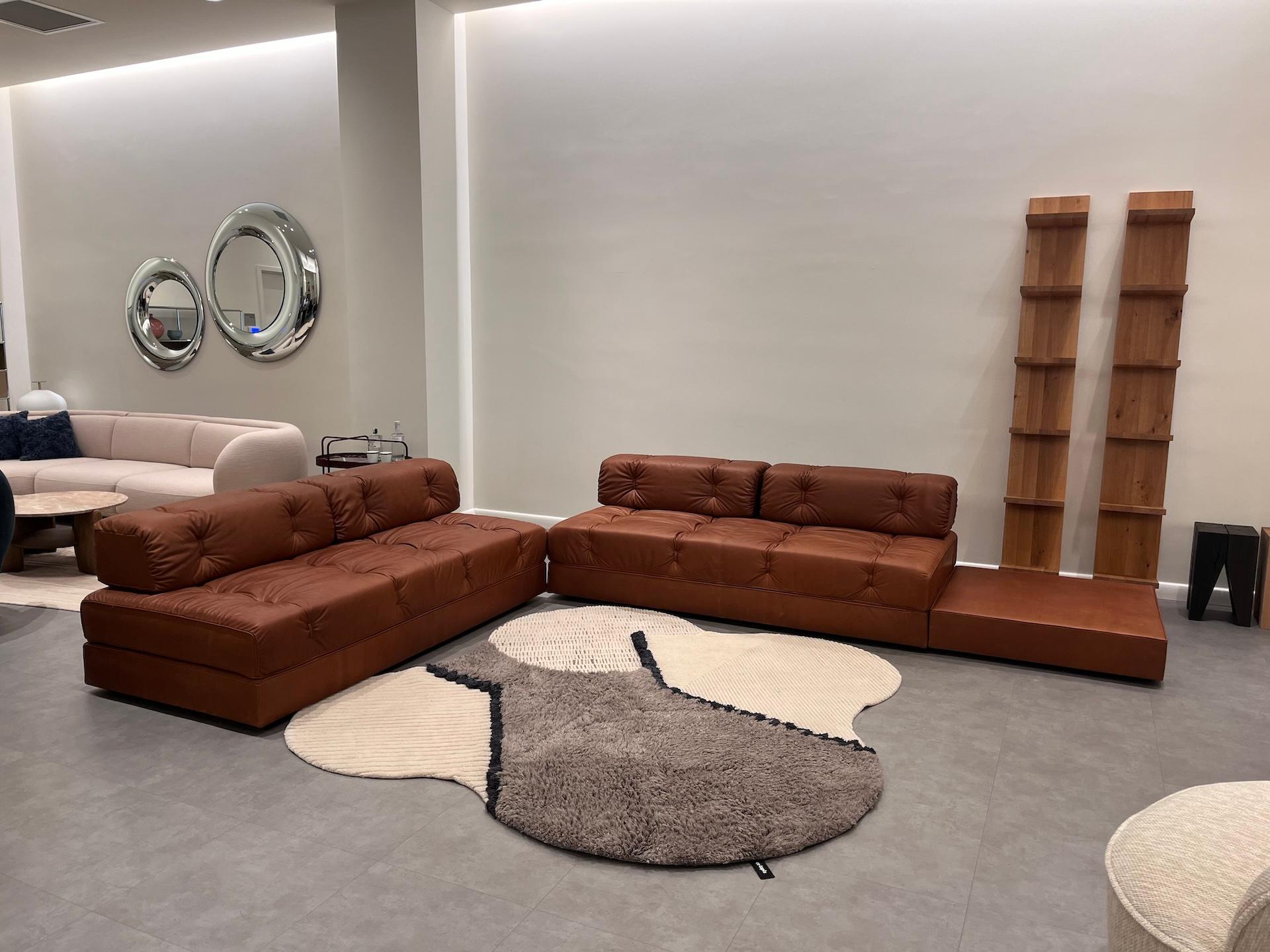 Wittmann Atrium-Sofabetten aus Leder von Wittmann Workshop in STOCK im Angebot 3