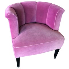 Wittmann Magenta Alleegasse Armchair Designed by Josef Hoffmann