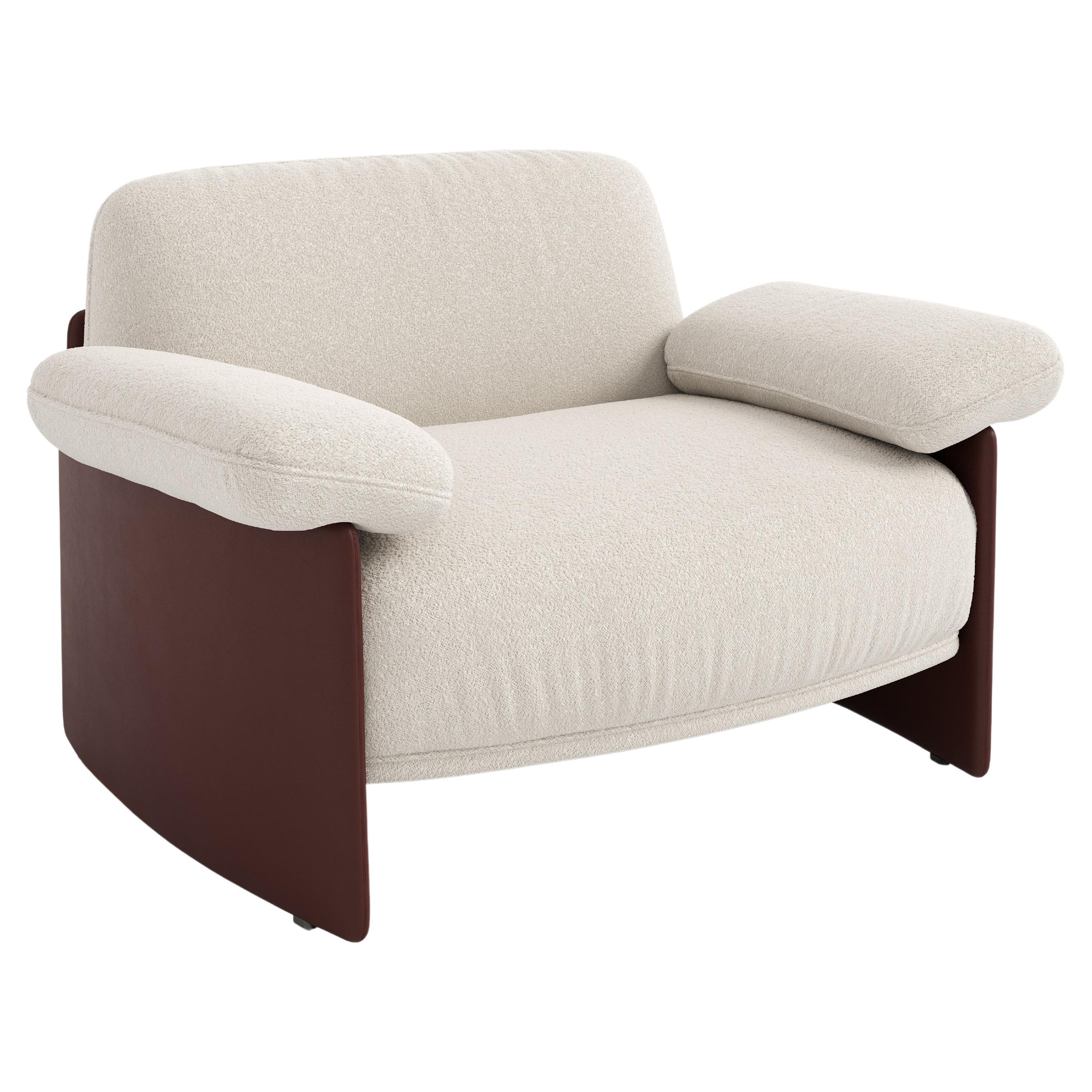 Customizable Wittmann Marlow Lounge Chair Designed by Sebastian Herkner