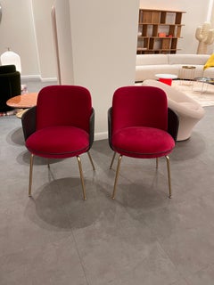 Wittmann Merwyn Armchairs, Sofa Bench and Miles Table by Sebastian Herkner STOCK