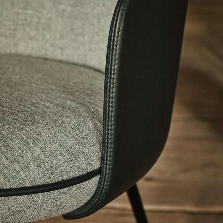 Customizable Wittmann Merwyn Armchair with Wooden Legs by Sebastian ...