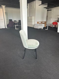 Wittmann Chaise en velours à base de Wood par Sebastian Herkner en STOCK