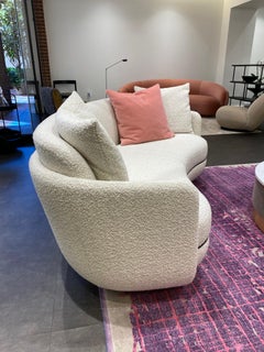Wittmann Miles Curved Sofa by Sebastian Herkner