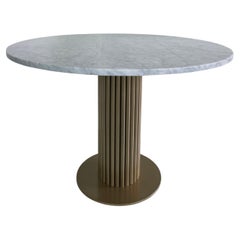 Wittmann Miles White Carrara Marble Table Designed by Sebastian Herkner in Stock