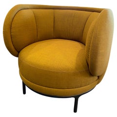 Wittmann Mustard Vuelta Armchair by Jaime Hayon in STOCK