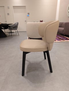 Wittmann Nappa Leather Morton Chair by Sebastian Herkner in STOCK