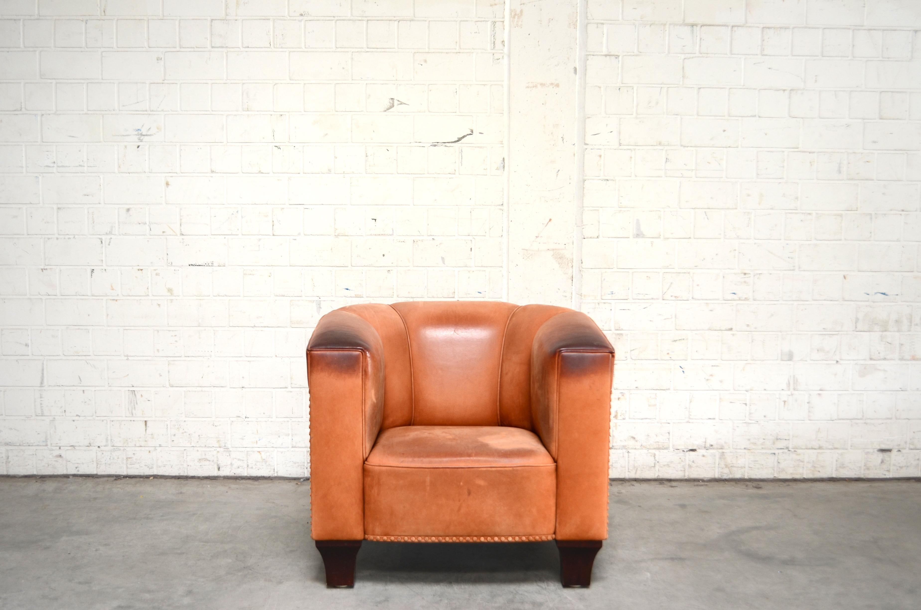 Wittmann Palais Stoclet Vintage Living Room 2 Sofa & 4 Armchairs, Set of 6 10