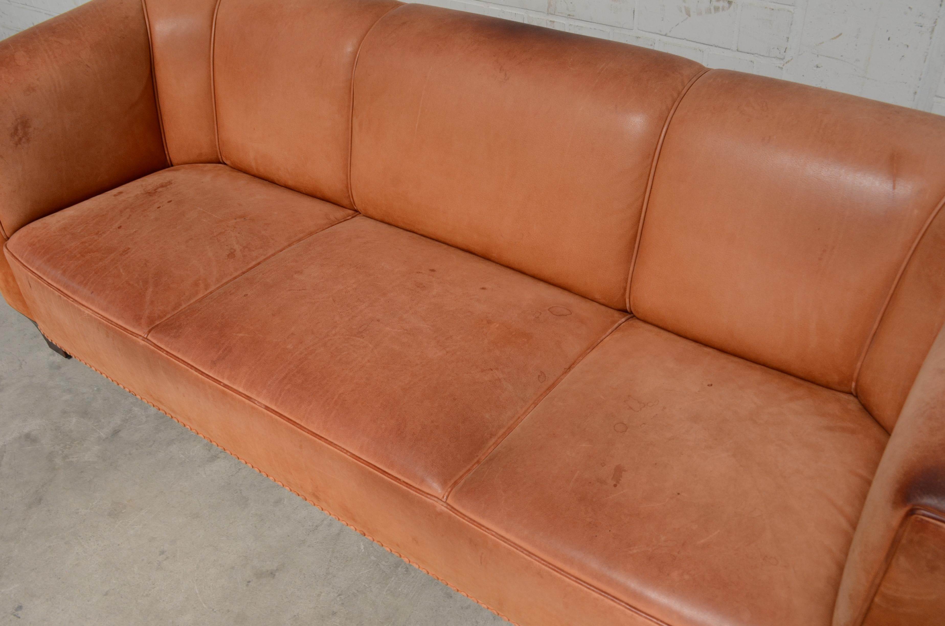 Wittmann Palais Stoclet Vintage Living Room 2 Sofa & 4 Armchairs, Set of 6 1
