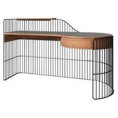 Wittmann Paradise Bird-Schreibtisch mit Vogelmotiv von Luca Nichetto in STOCK