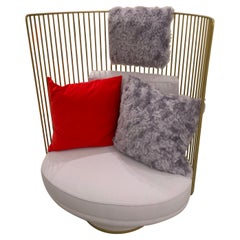 Wittmann Paradise Bird High Back Armchair Designed by Luca Nichetto in STOCK