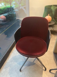 Set di due poltrone girevoli in velluto Wittmann di Sebastian Herkner in STOCK