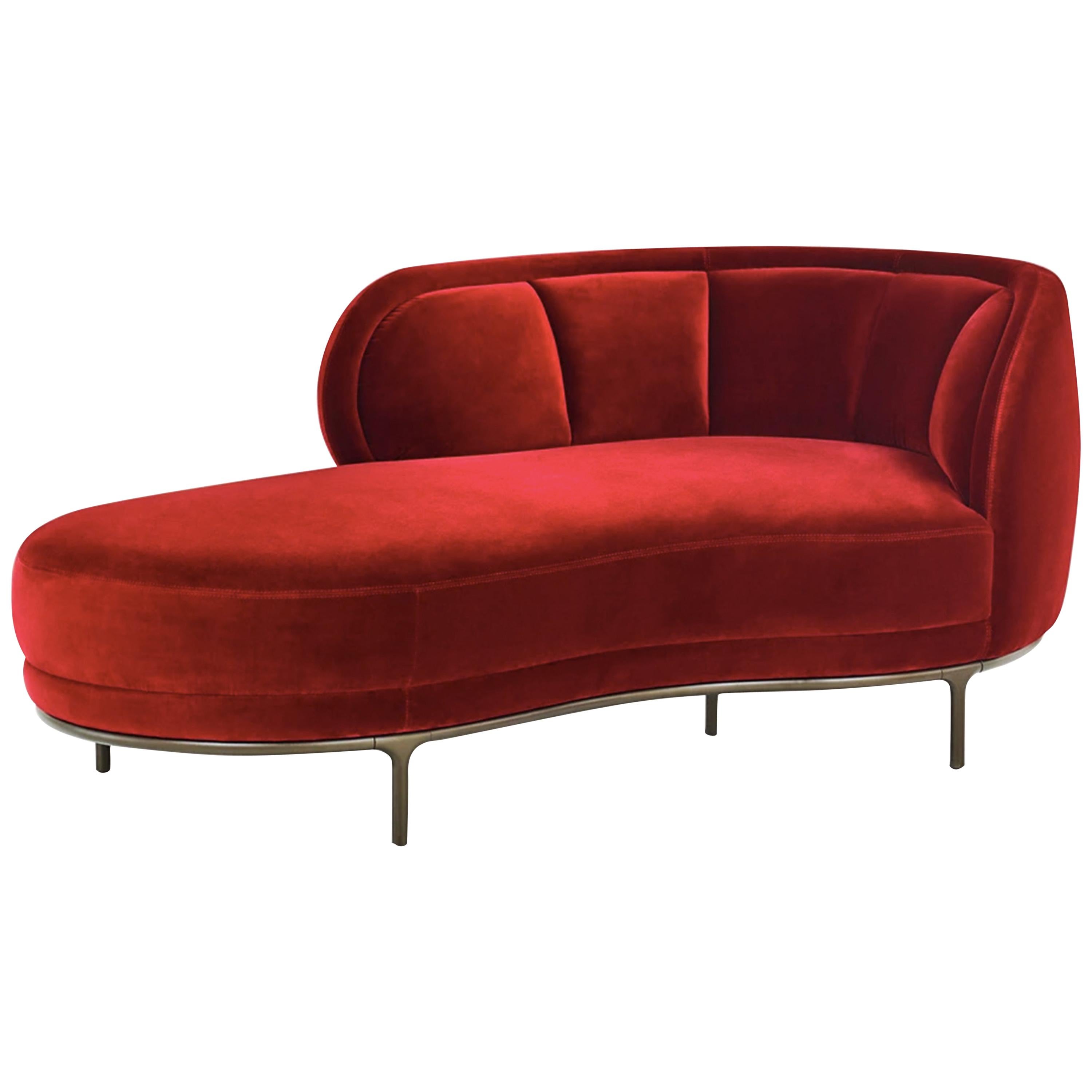 Customizable Wittmann Vuelta Chaise Lounge by Jaime Hayon For Sale