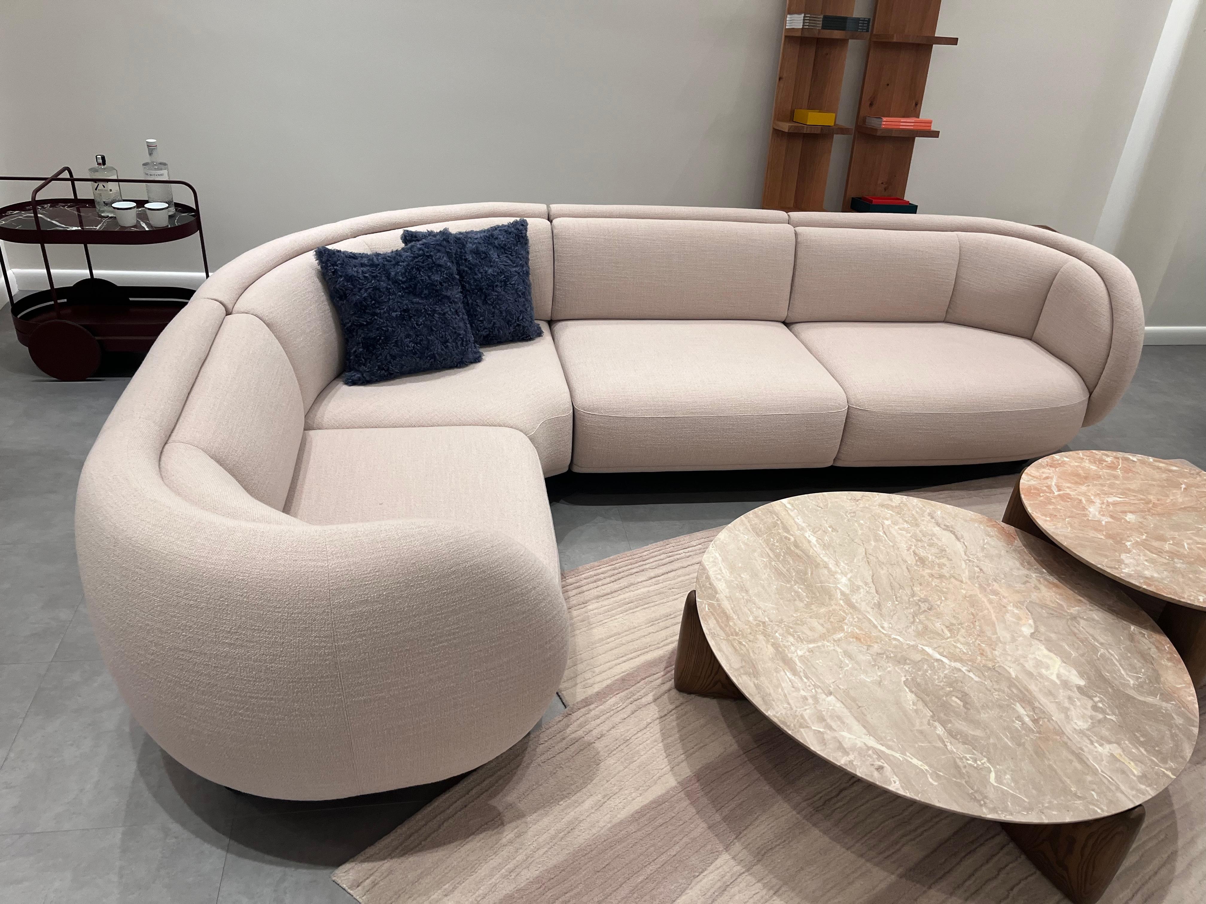 Fabric Wittmann Vuelta Modular Sofa by Jaime Hayon in STOCK For Sale