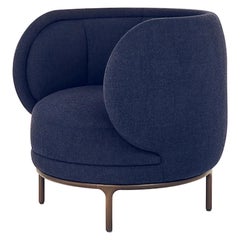 Customizable Wittmann Vuelta Swivel Lounge Armchair by Jaime Hayon