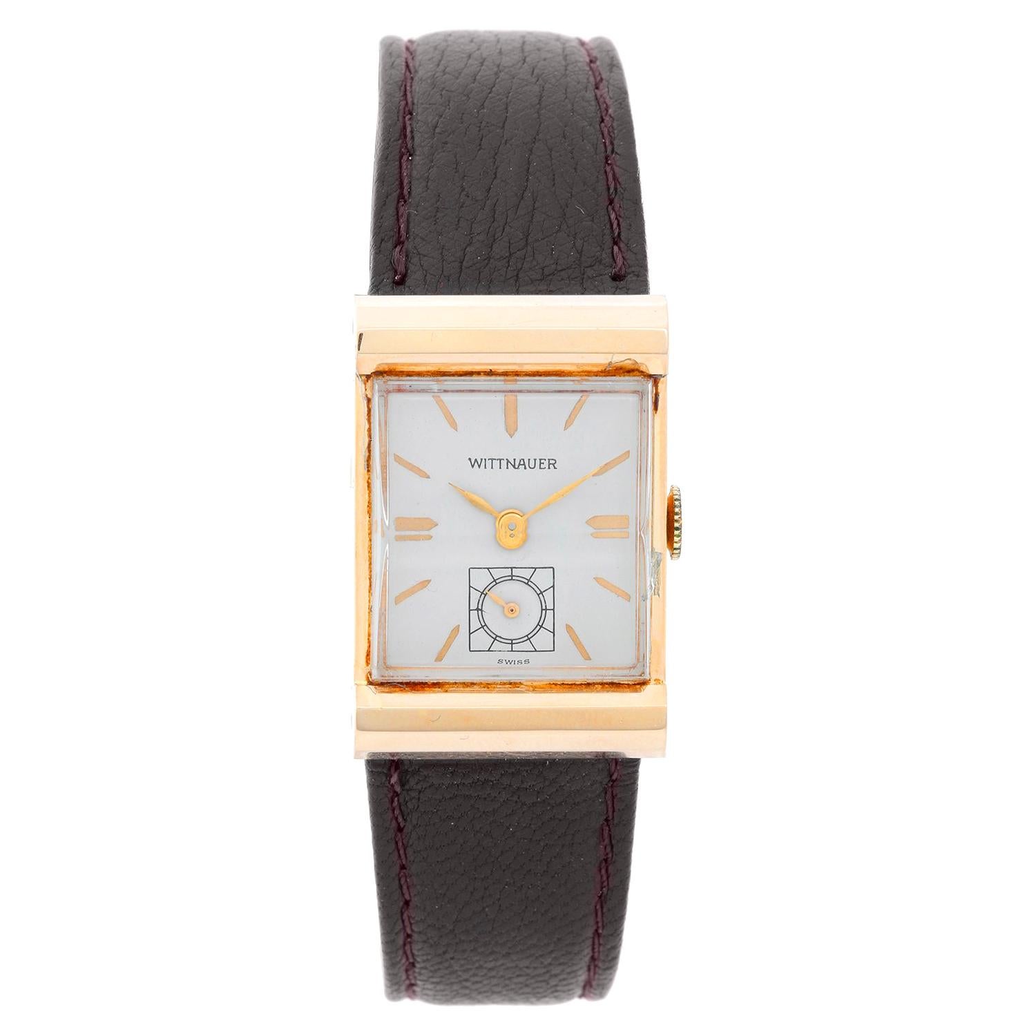 Wittnauer 14 Karat Yellow Gold Vintage Watch