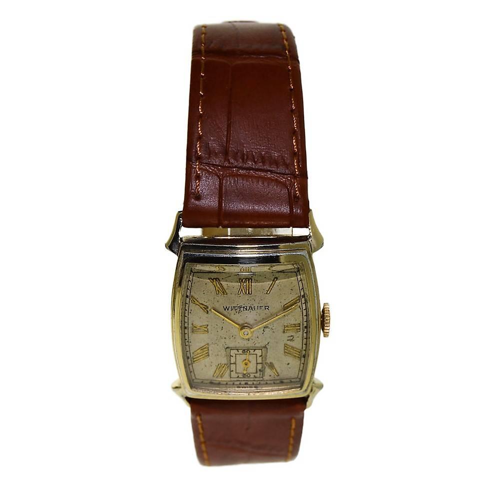 wittnauer square watch