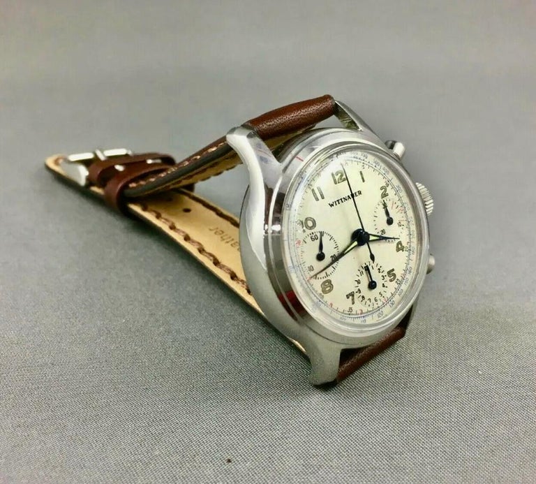Wittnauer Register Chronograph Valjoux #72 800 Vintage