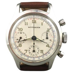 Wittnauer 3 Register Chronograph Valjoux Cal. #72 Ref. 800 Used 1940's