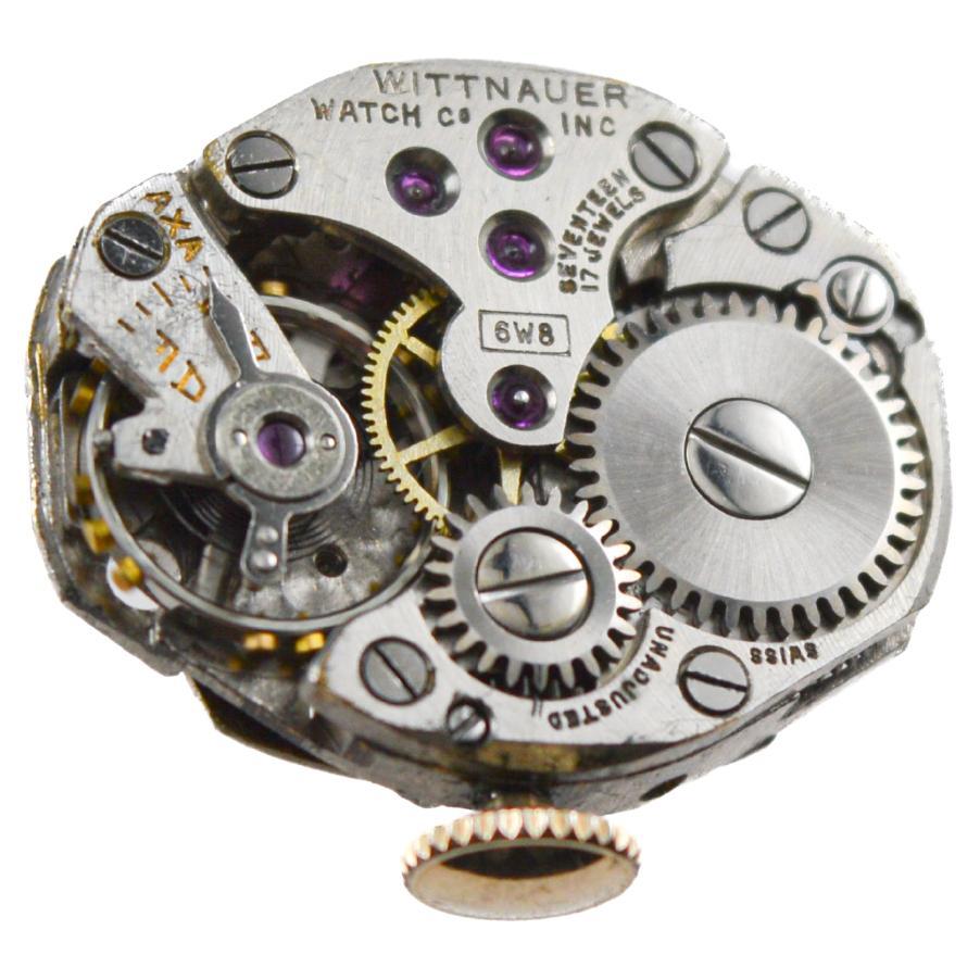 Orologio da donna Wittnauer Art Deco tutto originale del 1940 9