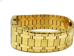 Wittnauer Barrymore Steel Gold Tone Black Dial Men's Watch 11D17