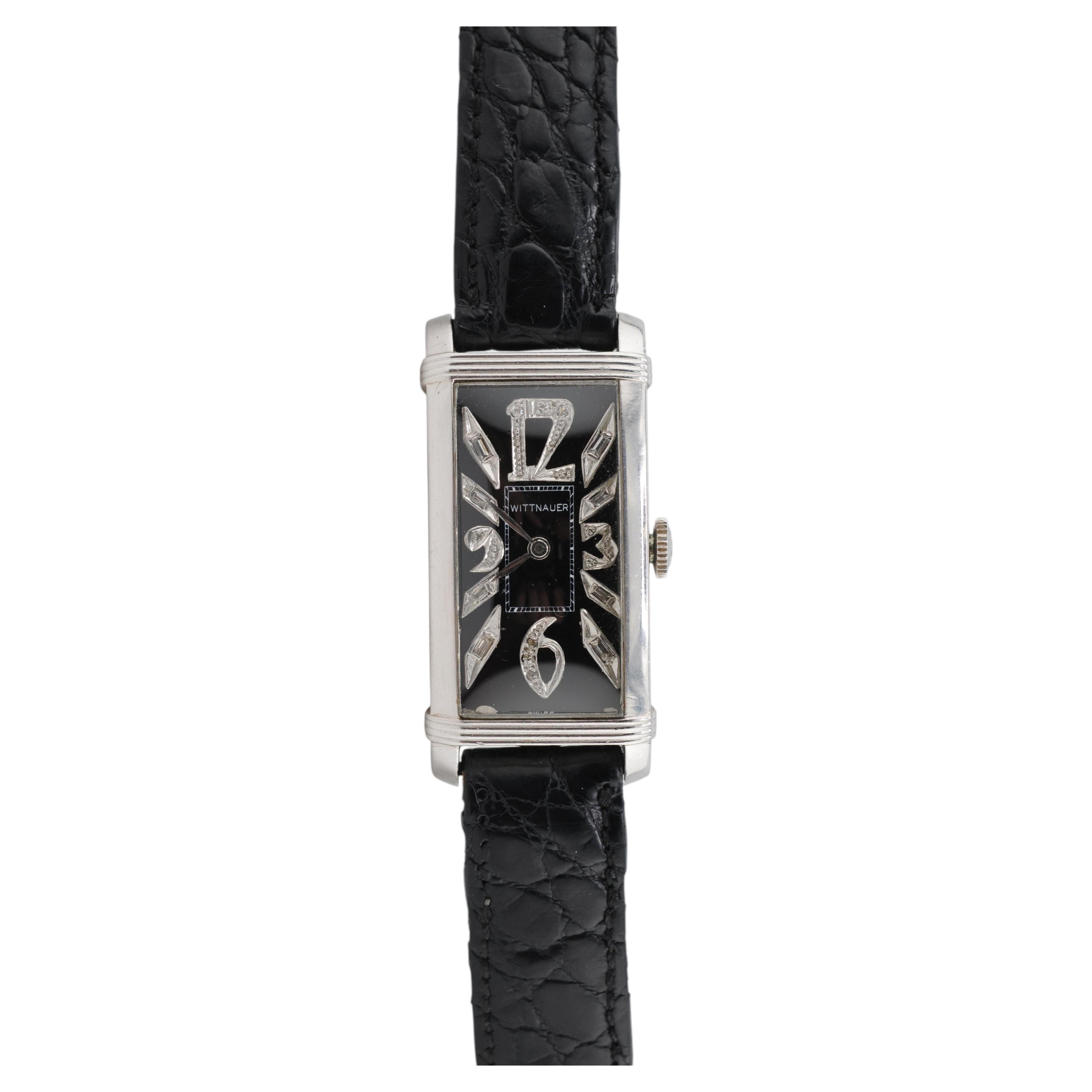 Pre-owned Longines Wittnauer / Platinum Doctor�s Watch In Multiple
