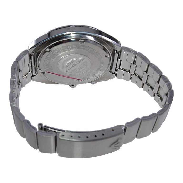 Wittnauer Steel Calendar Watch with Original Dial and Bracelet in New