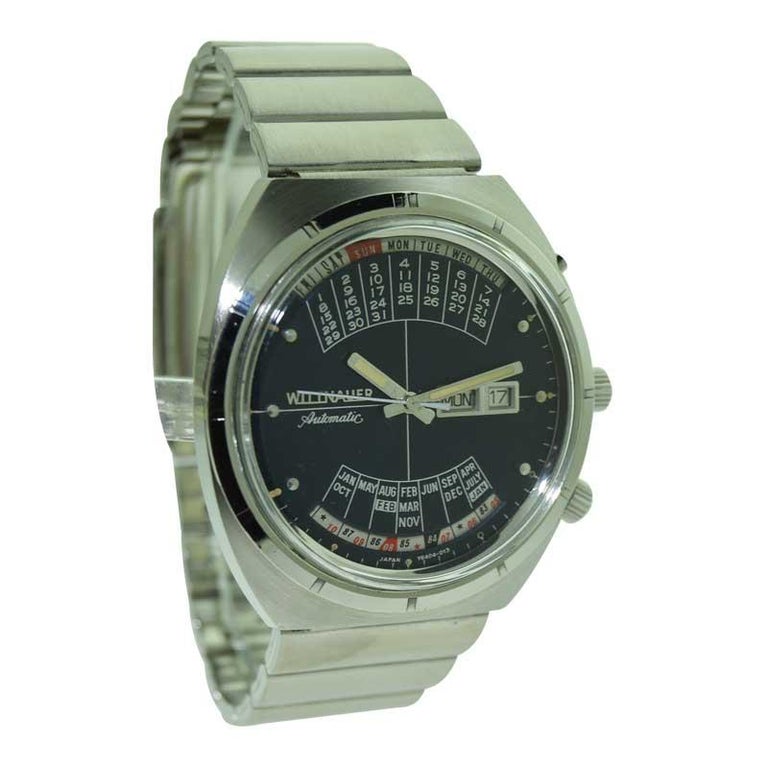 Wittnauer Steel Calendar Watch with Original Dial and Bracelet in New
