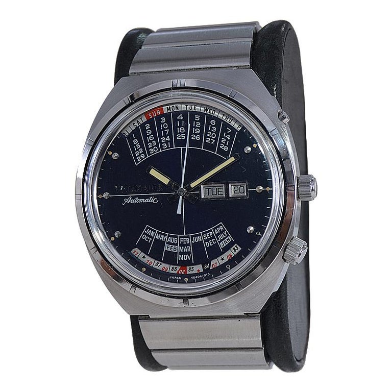 Wittnauer Steel Calendar Watch with Original Dial and Bracelet in New
