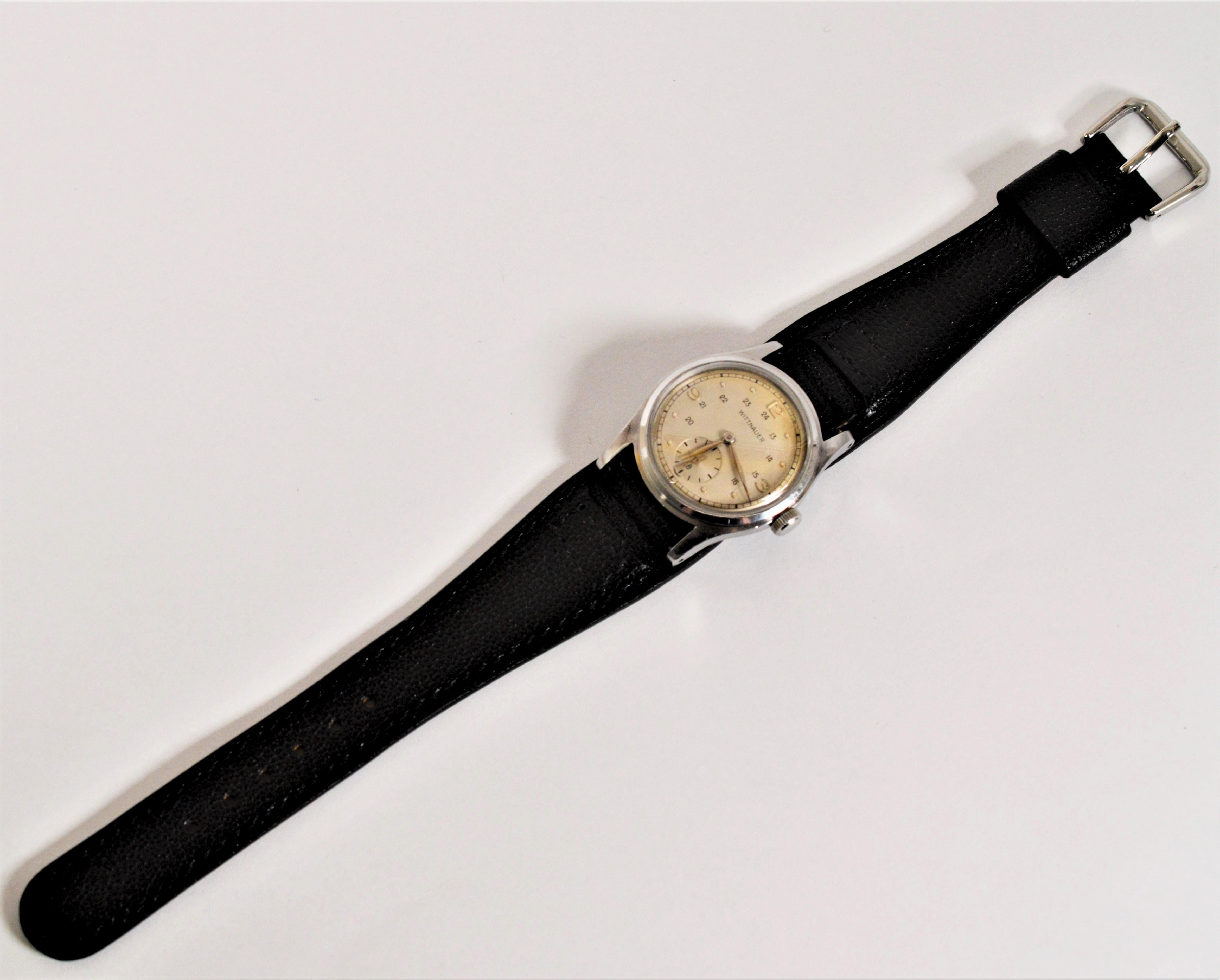 Wittnauer WWII Style Men's Wrist Watch  2