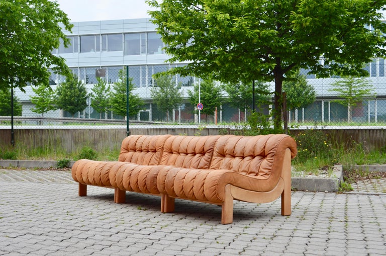 Germany WK Vintage Sectional Lounge Cognac Leather Sofa, 1960s For Sale at 1stDibs sofa germany