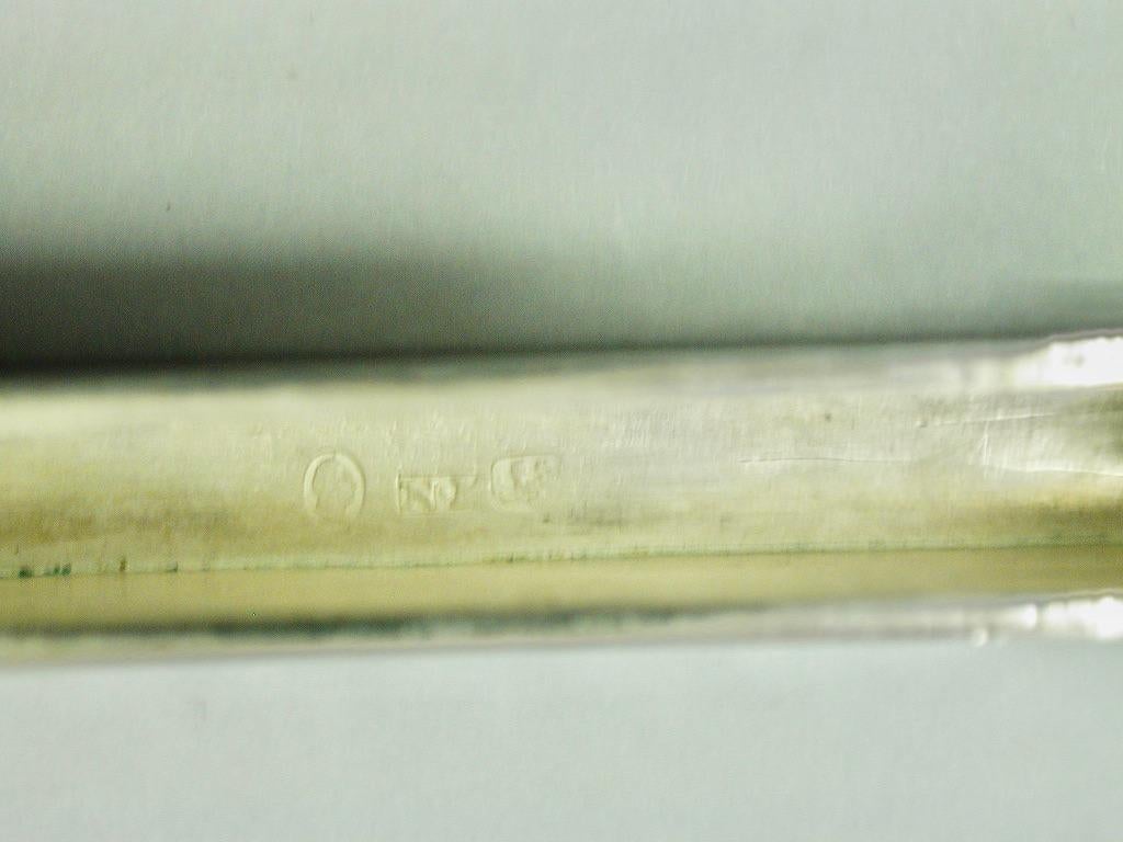 Silberkartenetui mit Castle Top von Wm 1V, Abbotsford & Newstead Abbey, Nat Mills, 1836 im Angebot 1