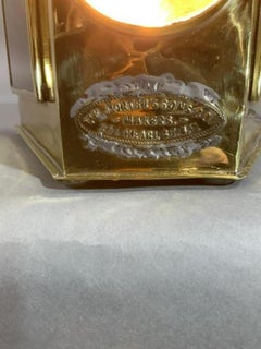 WM Porter and Sons Ships Lantern