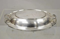 WM Rogers 2272 Washington Silver Plated Victorian Lidded Vegetable Serving Dish