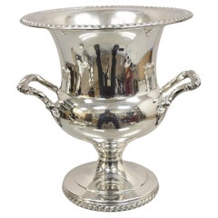 WM Rogers versilberter Trophäenbecher/Trophäenbecher mit zwei Henkeln, Champagner/Kühler/Eiskübel
