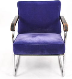 Fauteuil de salon inclinable Werner Max Moser Embru Wohnbedarf WM1 Suisse 1939