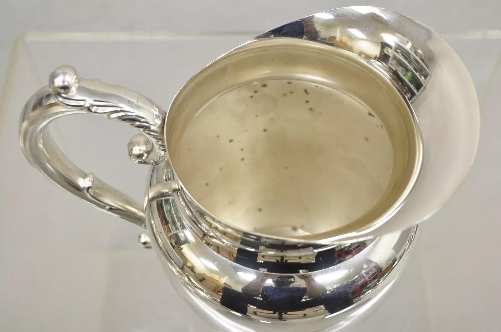 Unknown WMA Rogers Oneida Victorian Style Silver Plated Water Pitcher