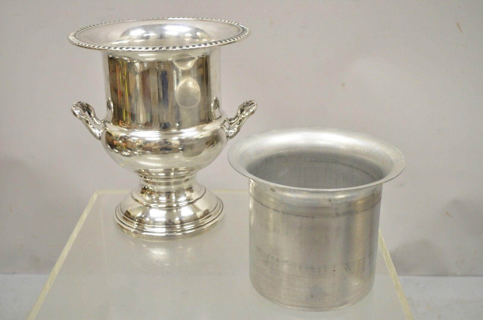 20th Century WMA Rogers Vintage Silver Plate Trophy Cup Urn Champagne Bucket Ice Chiller